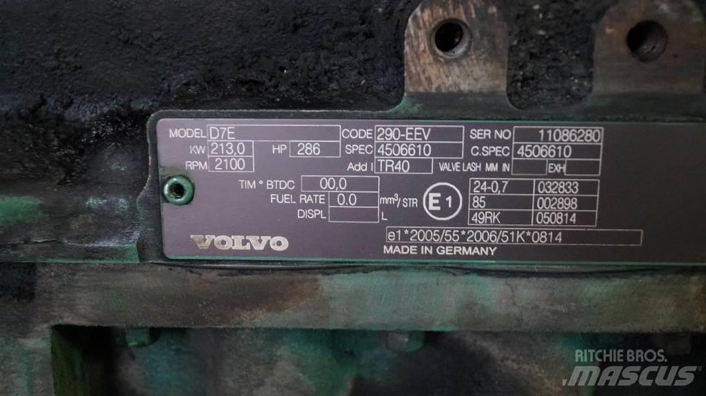 Volvo D7E USED Motores