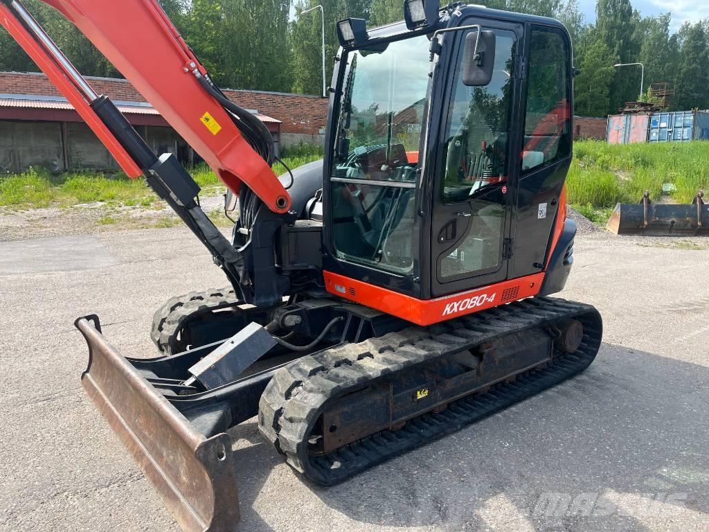 Kubota KX 080-4 Excavadoras 7t - 12t