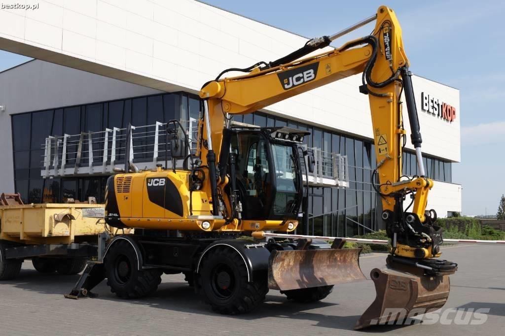 JCB JS 145 W Excavadoras de ruedas