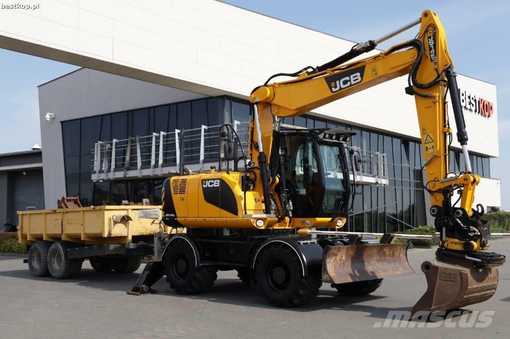 JCB JS 145 W Excavadoras de ruedas