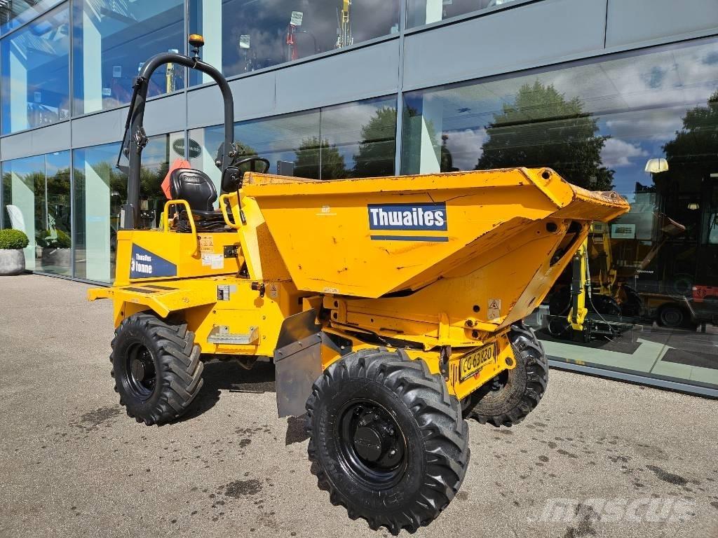 Thwaites 3 tonne Dúmpers de obra