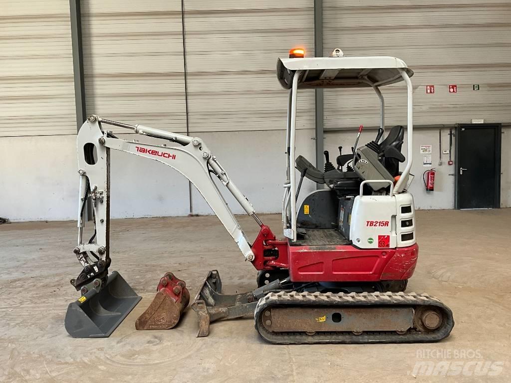 Takeuchi TB 215 R Mini excavadoras < 7t