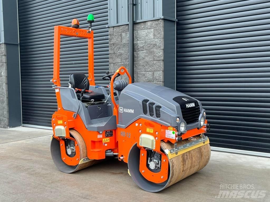 Hamm HD 12 VV Rodillos de doble tambor