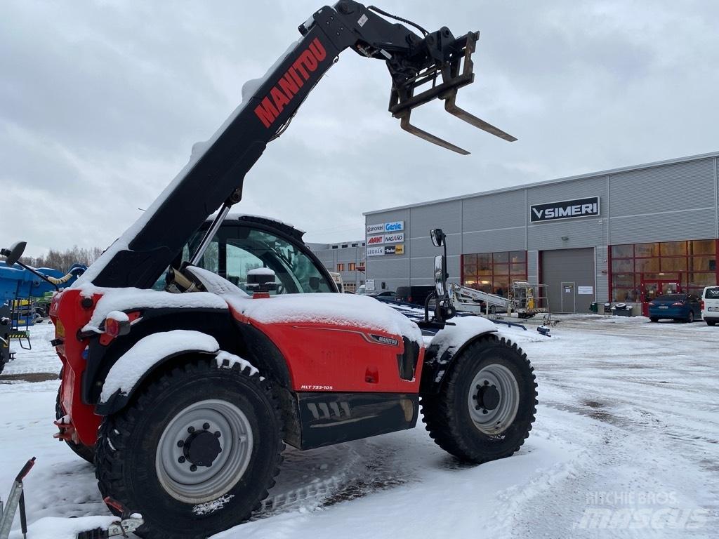 Manitou mt 733-105 Carretillas telescópicas