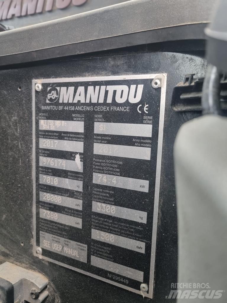 Manitou mt 733-105 Carretillas telescópicas