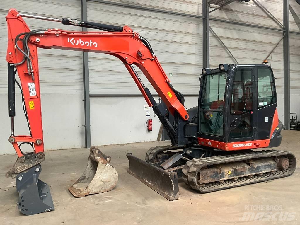 Kubota KX 080-4 A 2 Excavadoras 7t - 12t