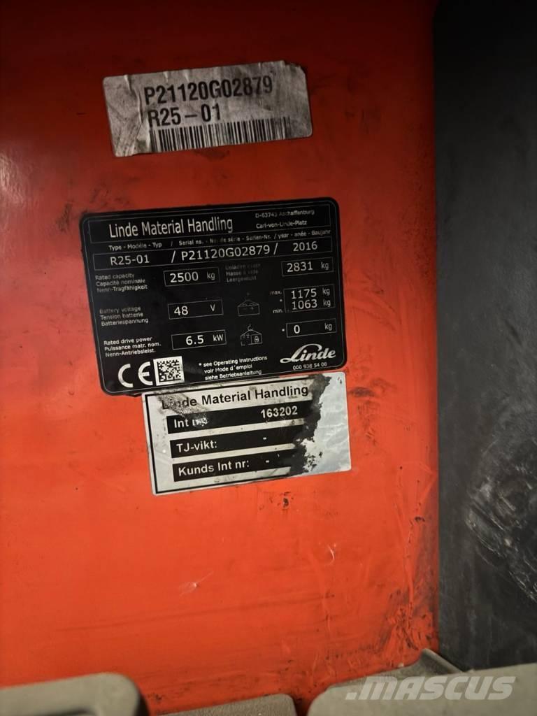 Linde R 25 Carretillas retráctiles
