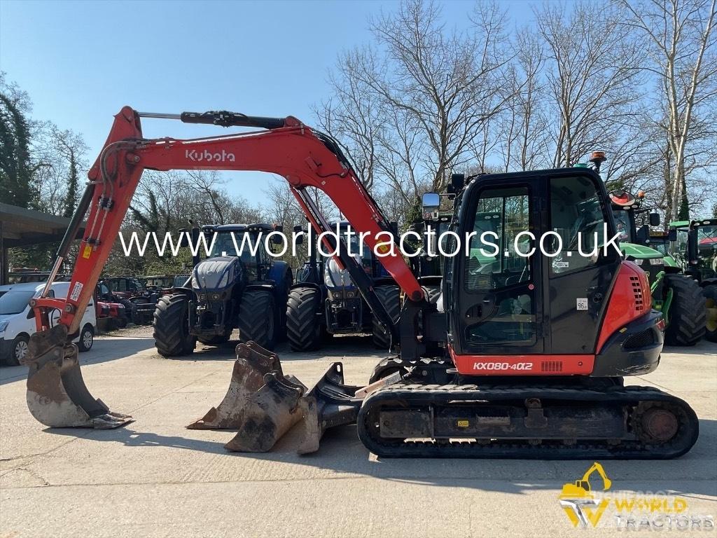 Kubota KX 080-4 Excavadoras 7t - 12t