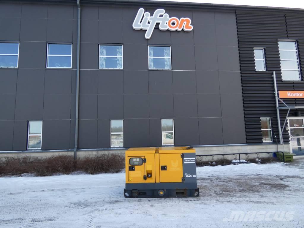 Atlas Copco QAS 20 Generadores diesel