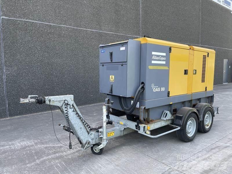 Atlas Copco QAS 80 Generadores diesel