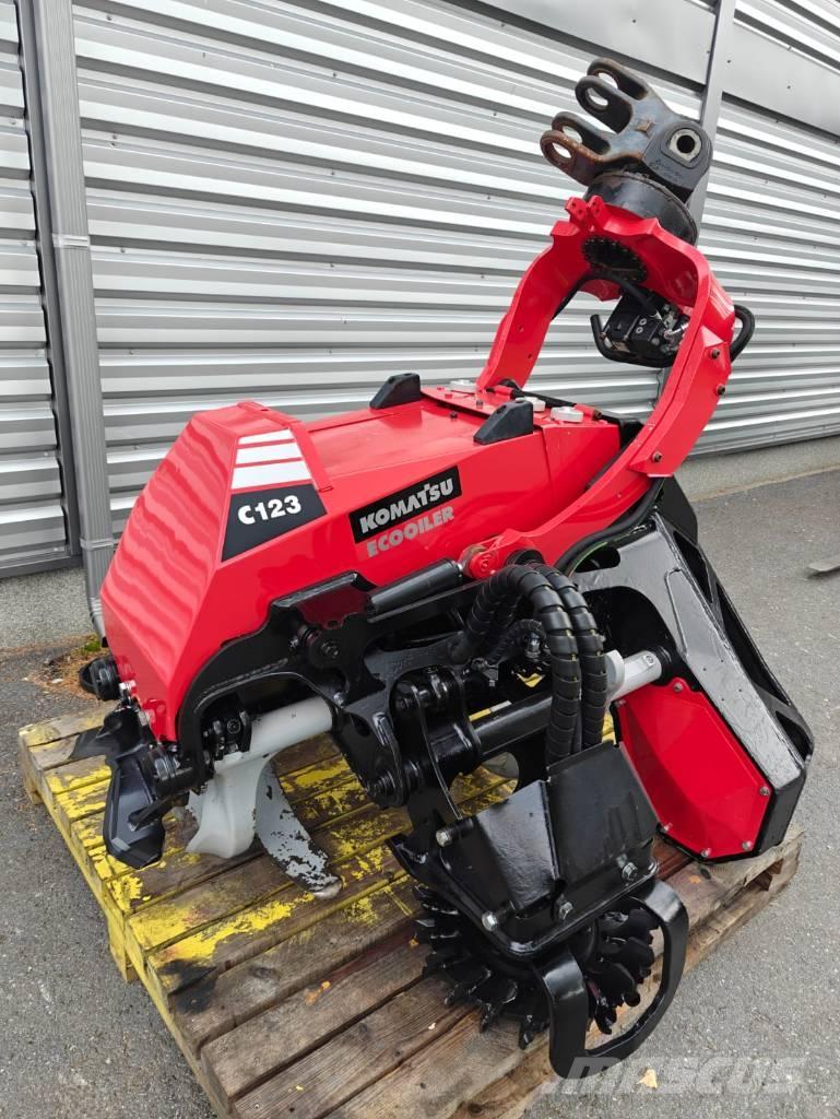 Komatsu C 123 Cabezales cortadores