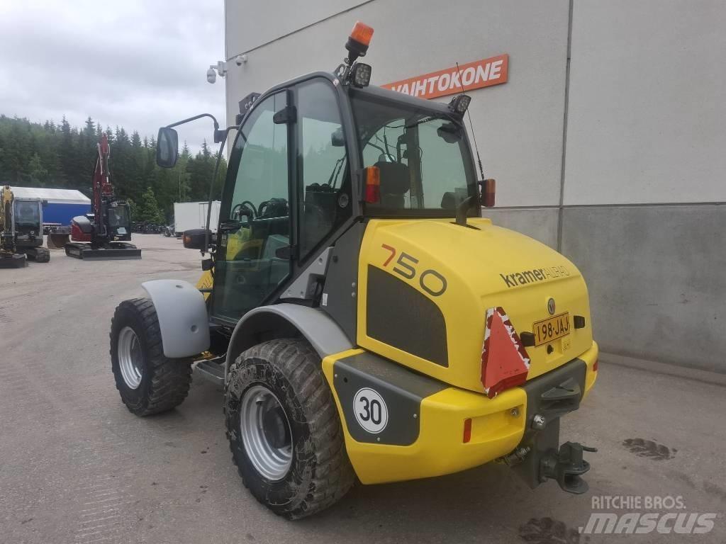 Kramer 750 Cargadoras sobre ruedas