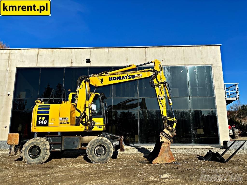 Komatsu PW 148-10 Excavadoras de ruedas