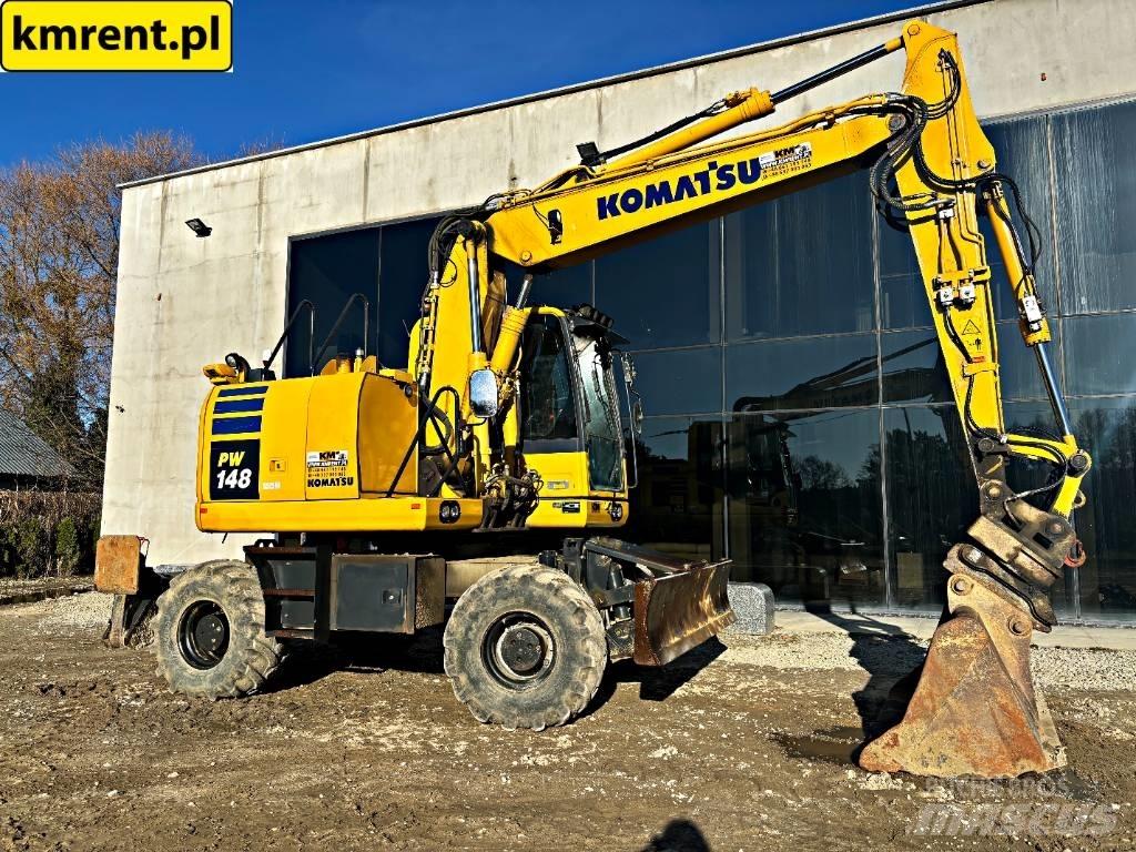 Komatsu PW 148-10 Excavadoras de ruedas
