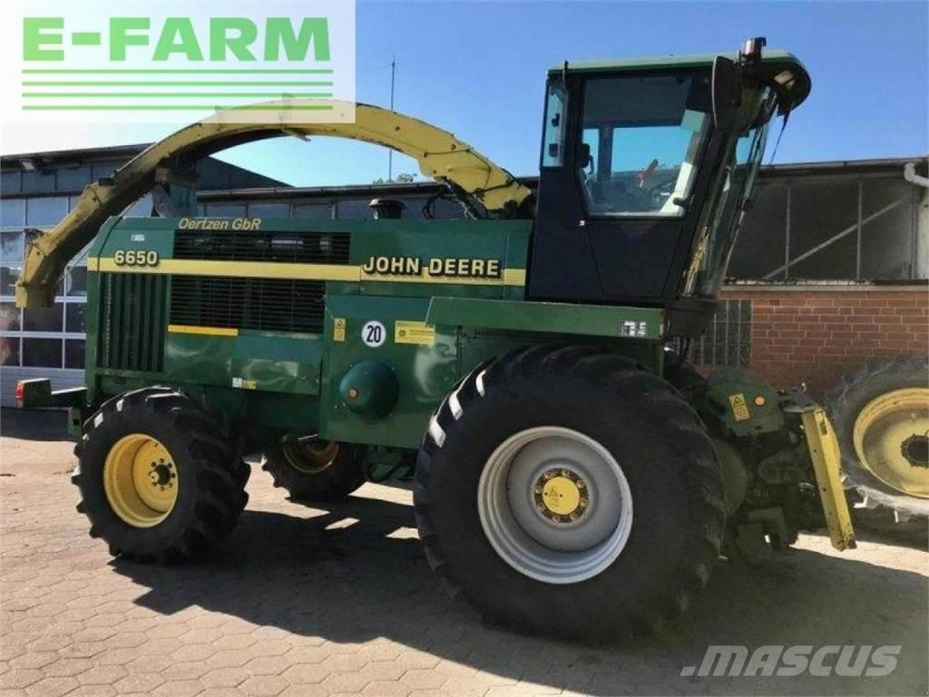 John Deere 6650 Picadoras de forraje autopropulsadas