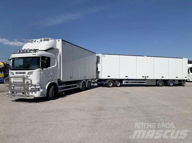 Scania R520 6x2 Camiones caja cerrada