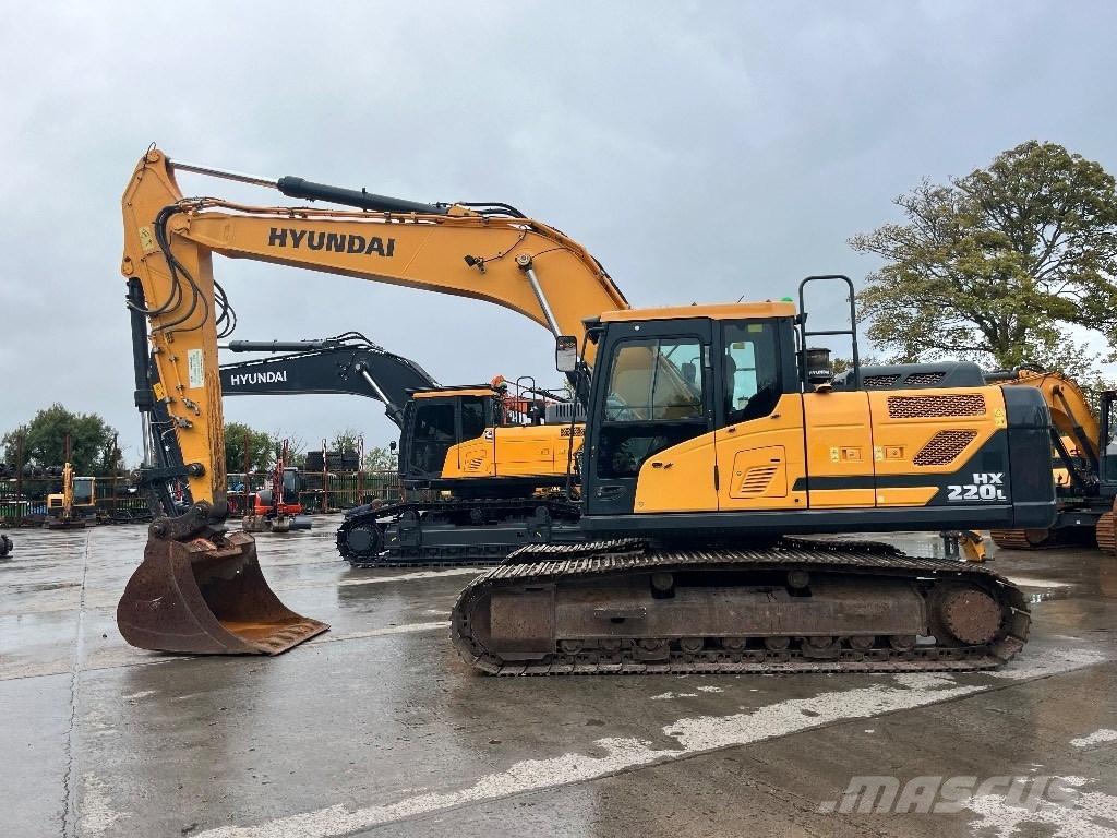 Hyundai HX220L Excavadoras de cadenas