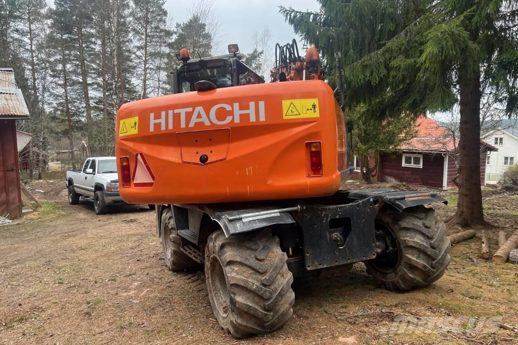Hitachi ZX 140 W-3 Excavadoras de ruedas