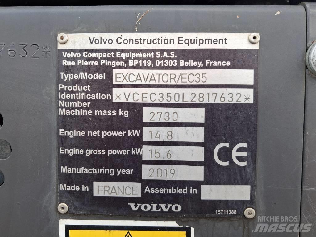 Volvo EC 35 Mini excavadoras < 7t