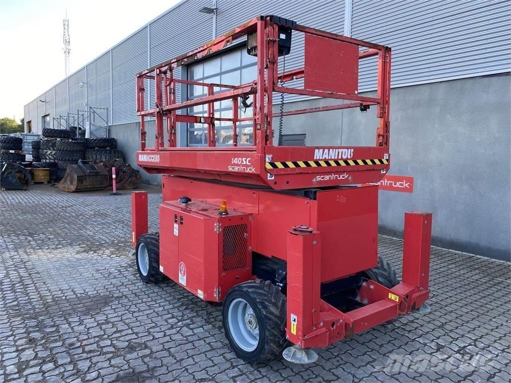 Manitou 140SC Plataformas tijera