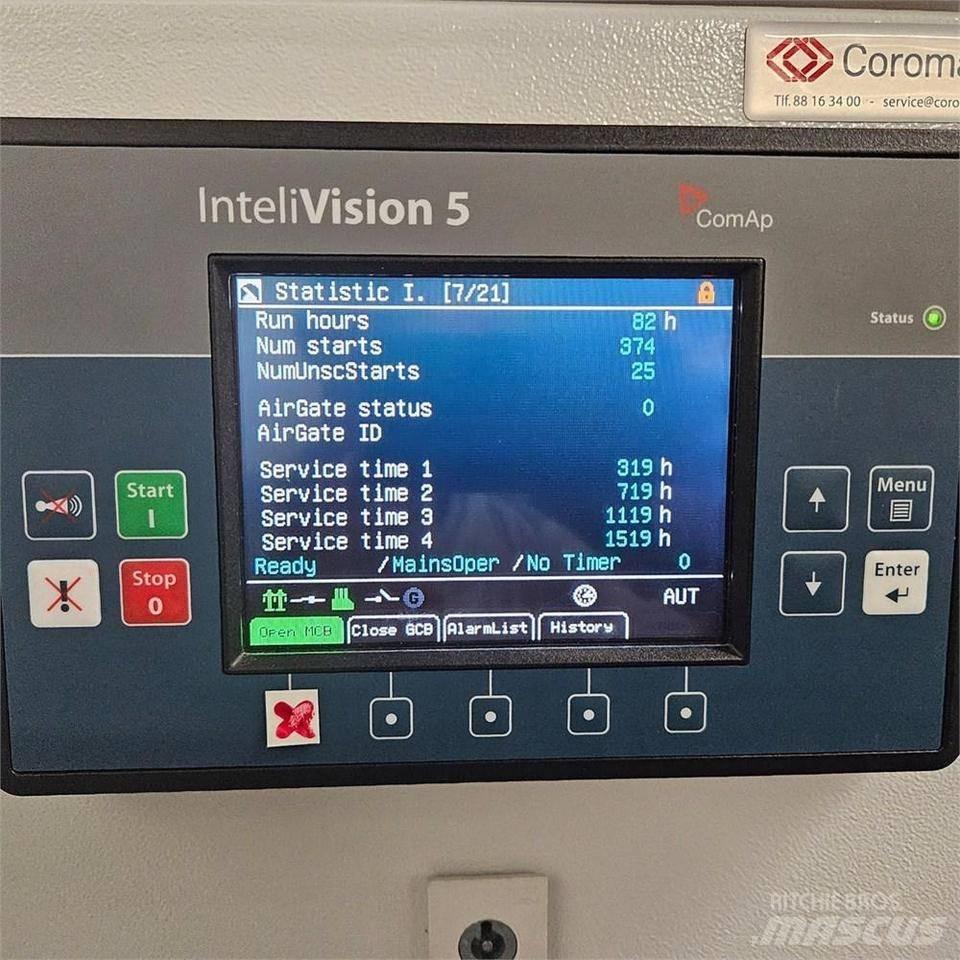 MTU 800 KVA Generadores diesel