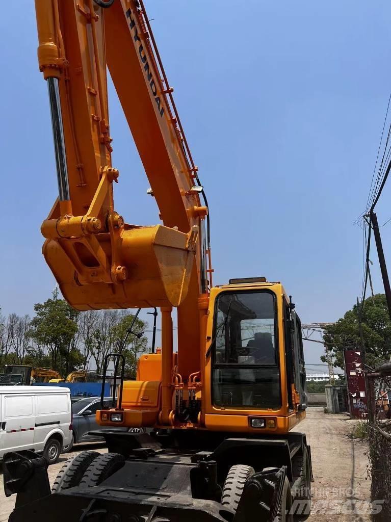 Hyundai 210W-7 Excavadoras de ruedas