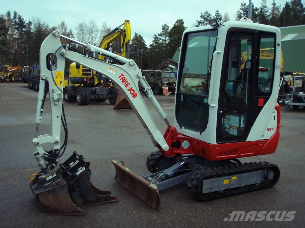 Takeuchi TB 216 Mini excavadoras < 7t
