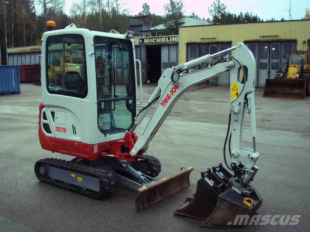 Takeuchi TB 216 Mini excavadoras < 7t
