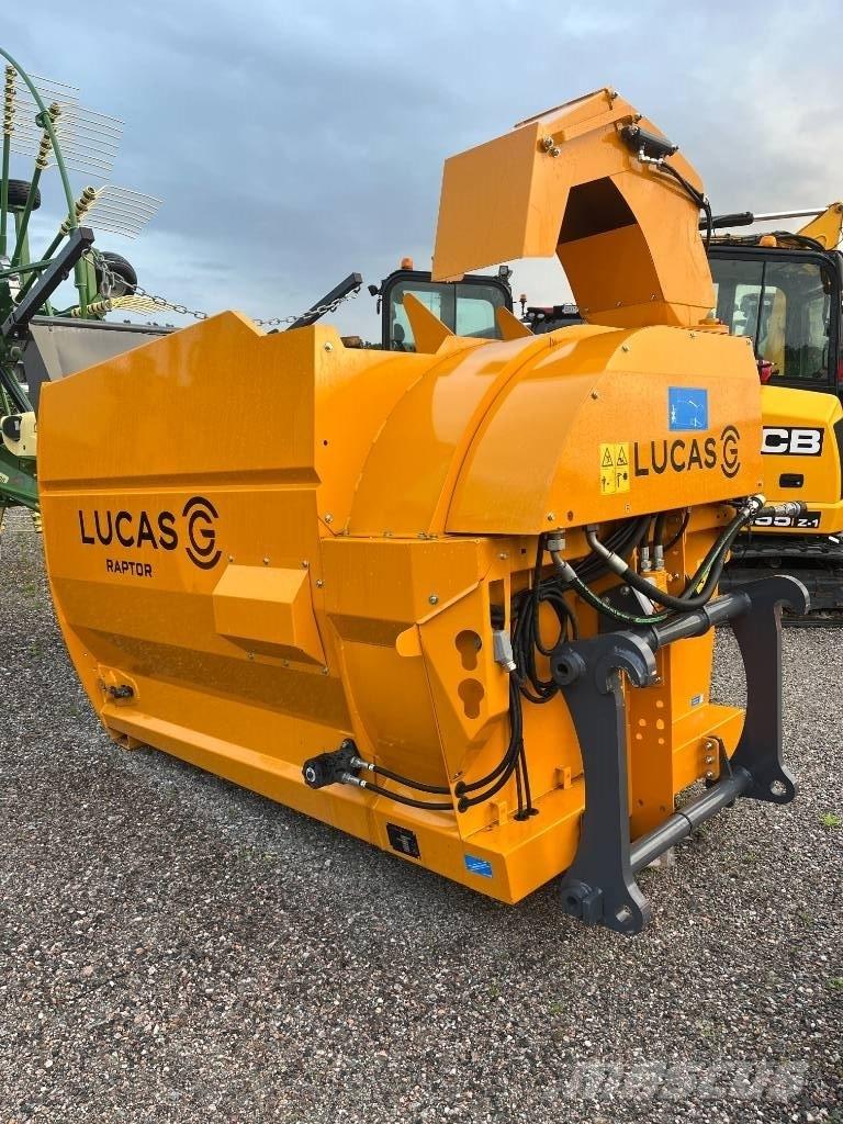 Lucas Raptor BK Desmenuzadoras, cortadoras y desenrolladoras de pacas