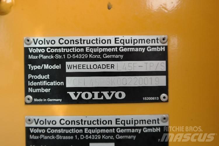 Volvo L 45 F Cargadoras sobre ruedas