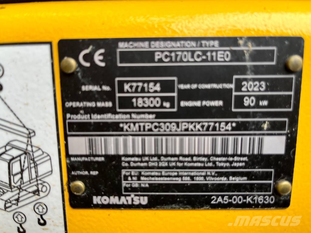 Komatsu PC 170 LC-11 Excavadoras de cadenas