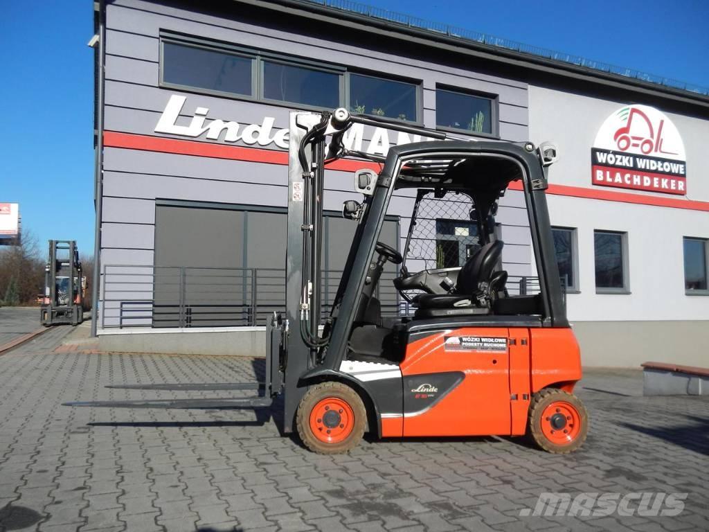 Linde E16P-02 Carretillas de horquilla eléctrica