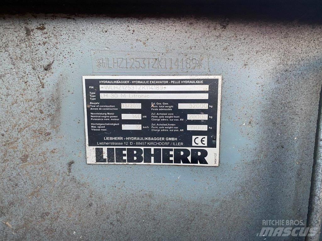 Liebherr LH 30 M Excavadoras de manutención