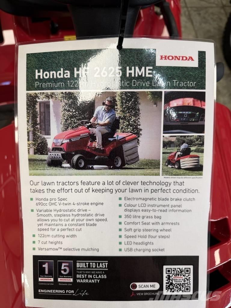 Honda HF2625 HME Tractores corta-césped