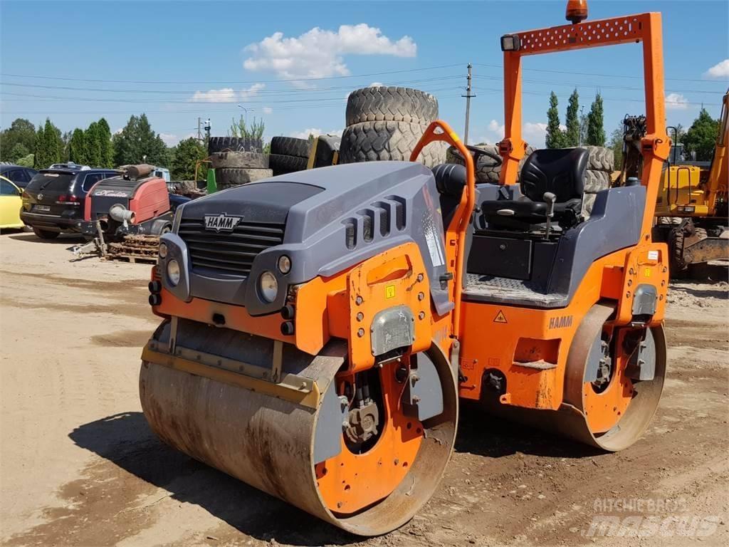 Hamm HD 14 VV Rodillos de doble tambor