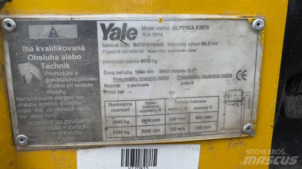 Yale GLP 70 CA Carretillas LPG