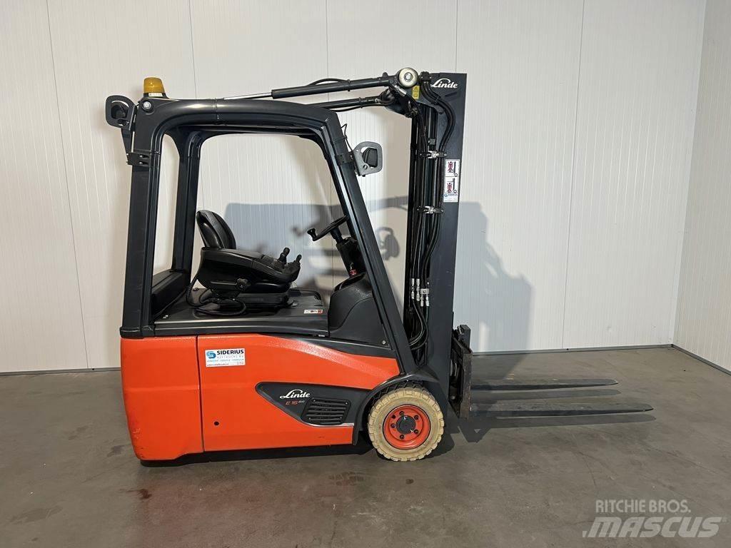 Linde E16-02 Carretillas de horquilla eléctrica