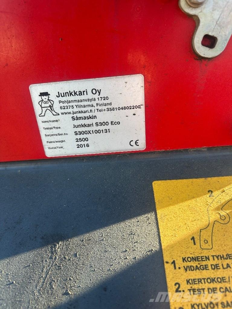 Junkkari S300 Eco Sembradoras combinadas