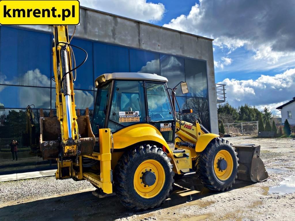 New Holland B 115 Retrocargadoras