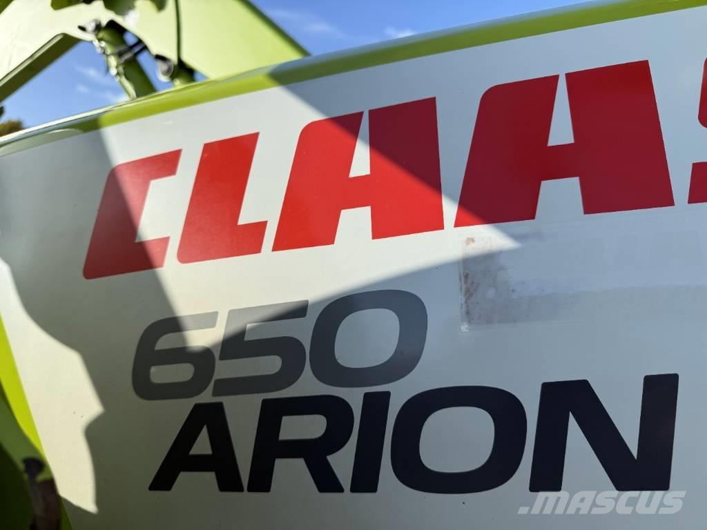 CLAAS Arion 650 Tractores