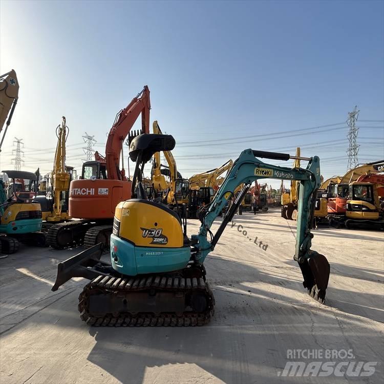Kubota 30 Excavadoras de cadenas
