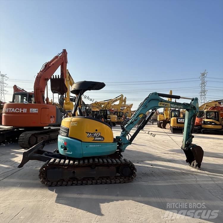 Kubota 30 Excavadoras de cadenas