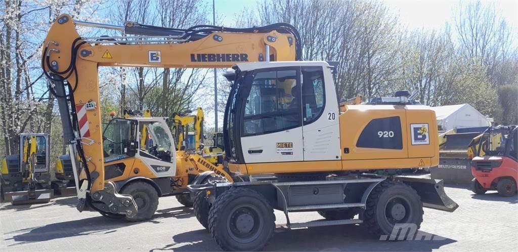 Liebherr A920 Excavadoras de ruedas
