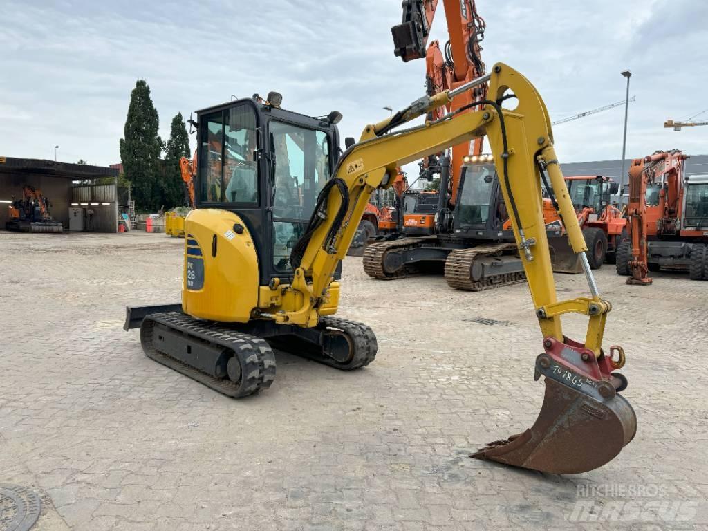 Komatsu PC26MR-3 Mini excavadoras < 7t