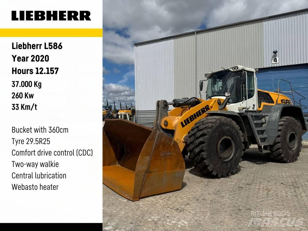 Liebherr L586 Cargadoras sobre ruedas