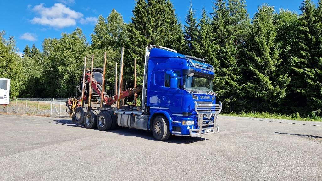Scania R730 8x4*4 Transporte de madera