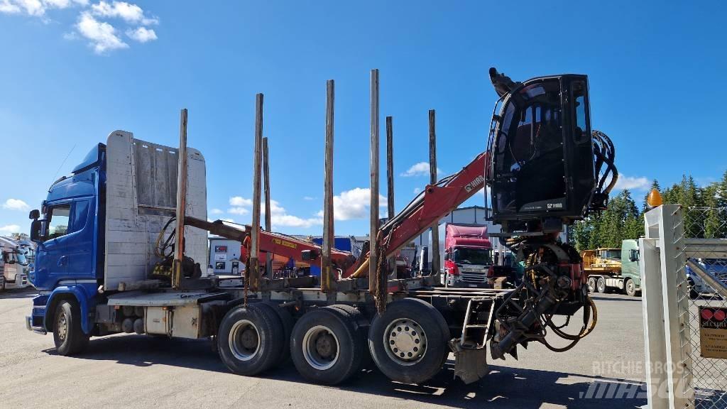 Scania R730 8x4*4 Transporte de madera