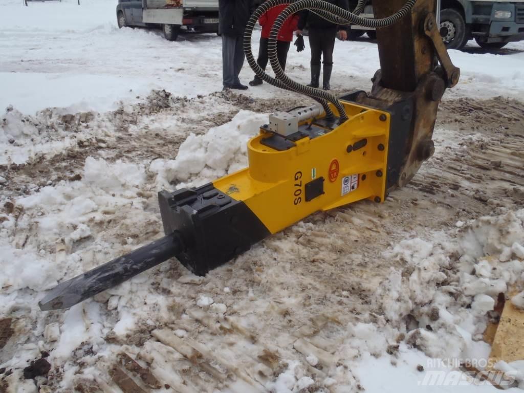  TUR G70 S 1240kg Martillos hidráulicos