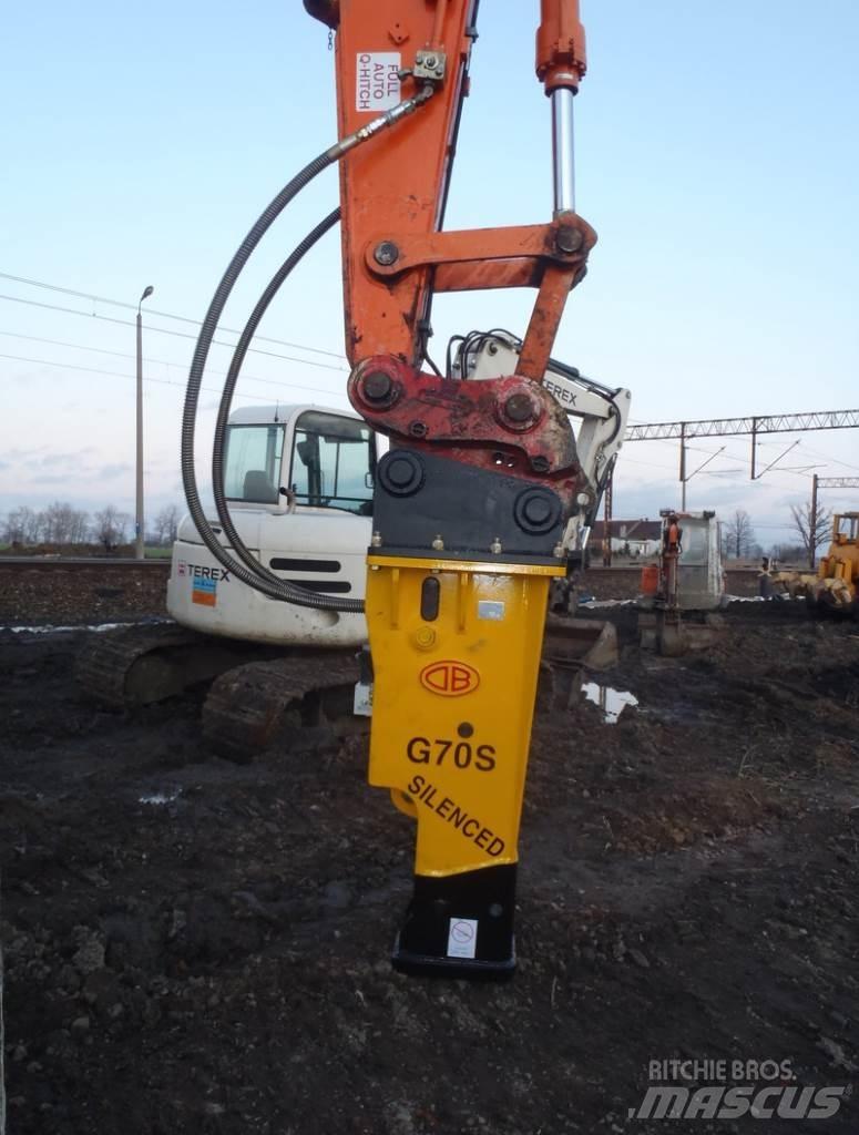  TUR G70 S 1240kg Martillos hidráulicos