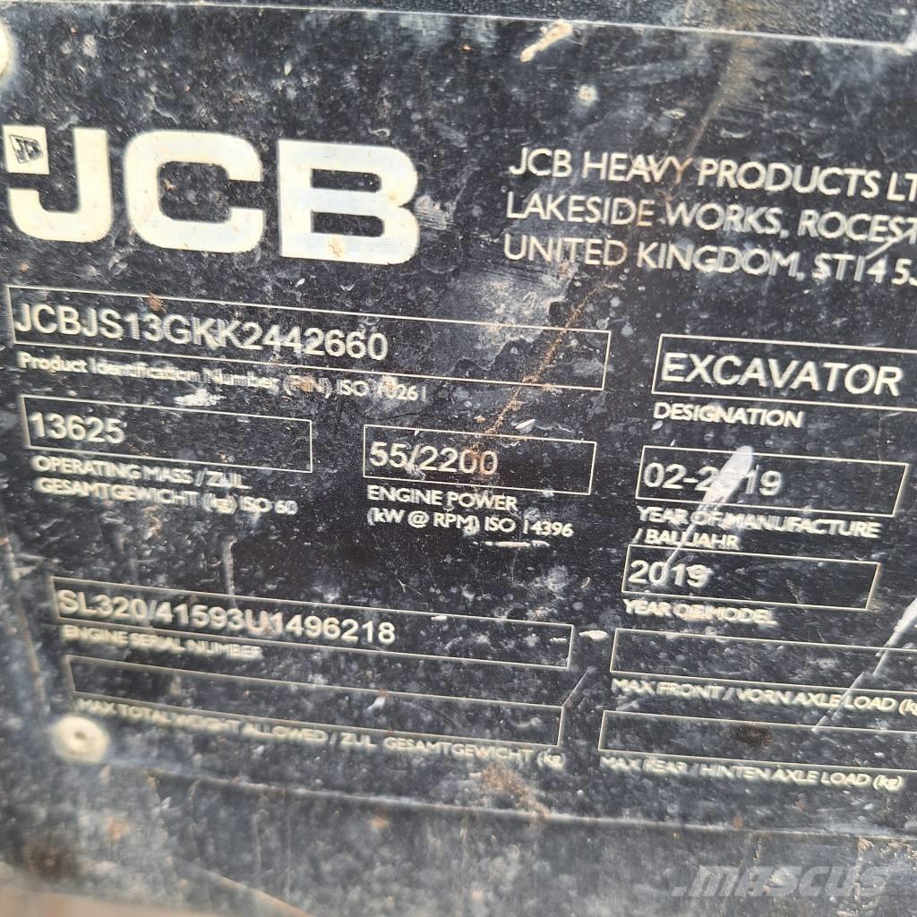 JCB JS 131 LC Excavadoras de cadenas